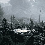Bombed US Army Headquarters in Beirut Bombed US Army Headquarters in Beirut