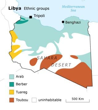 Population of libya