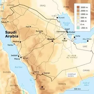Geography Saudi Arabia - Fanack