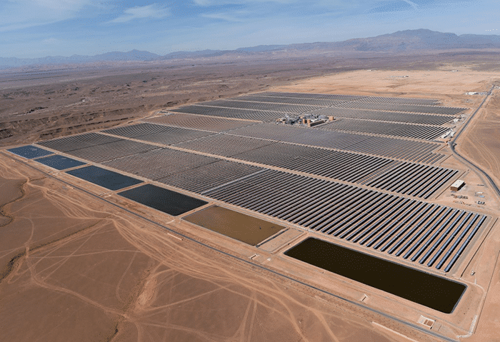 محطة الطاقة الشمسية نور المغرب