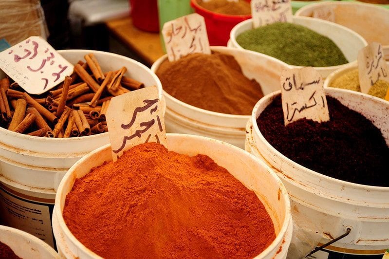  A market in Lebanon.