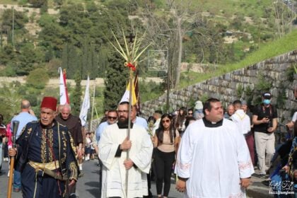 Catholic Palm Sunday celebrated in the streets of occupied Jerusalem