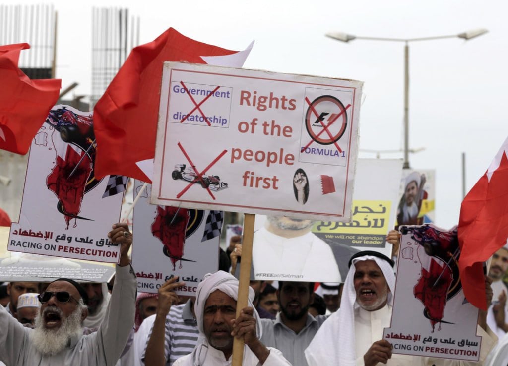 Bahrain-Human rights-Diraz protests