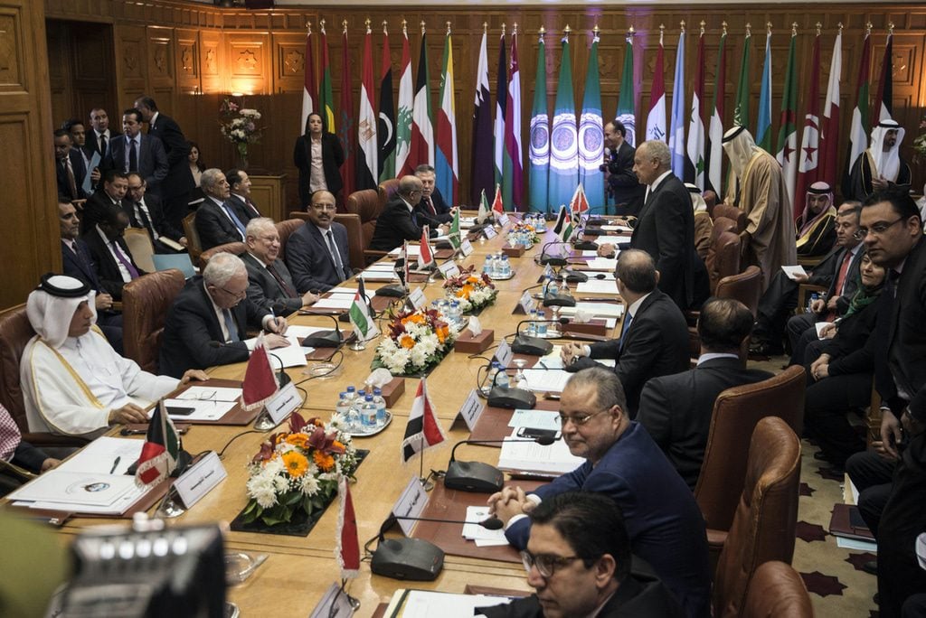 International Affairs- Arab League in Cairo