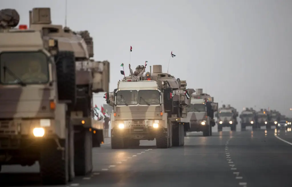 UAE- UAE military troops